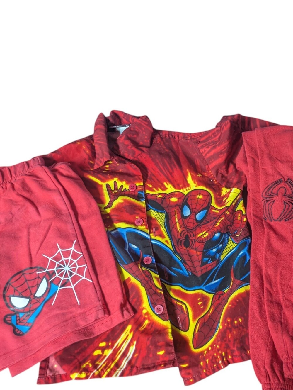 Marvel Red Spider-Man Kids Matching Set